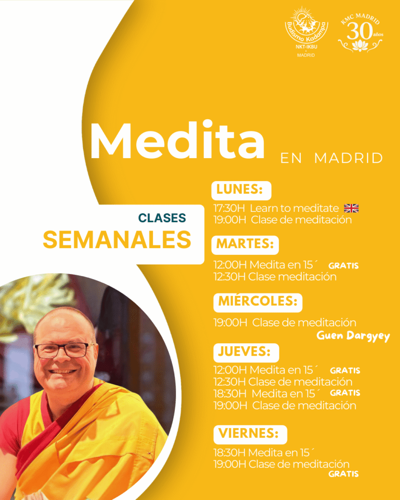 Clases de meditación en Madrid
