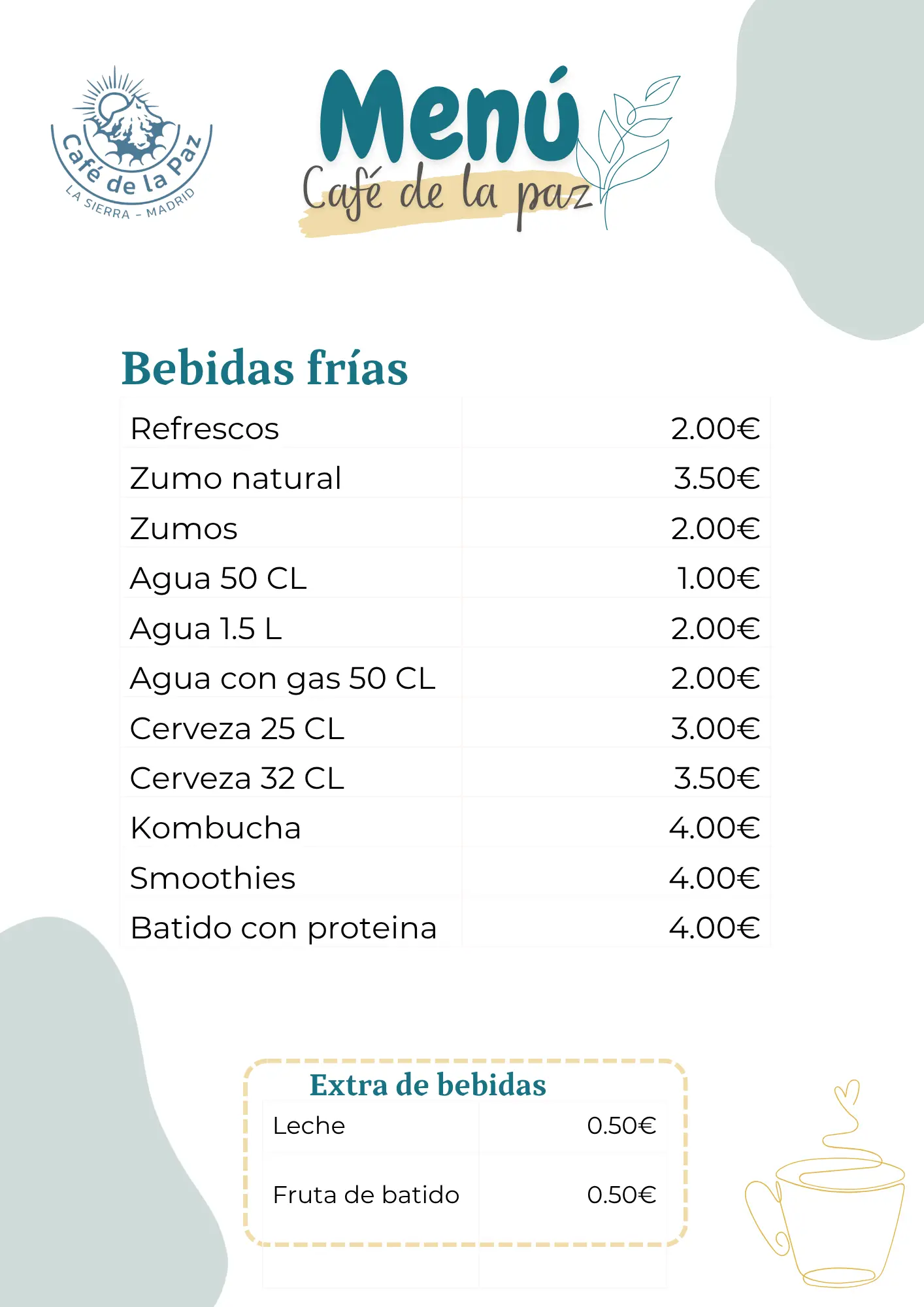 Menú